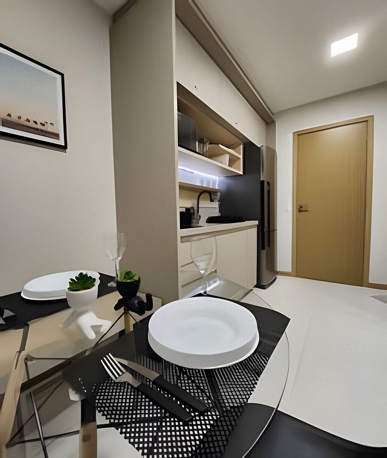 Novidade! 1/4 acolhedor no Centro de SSA