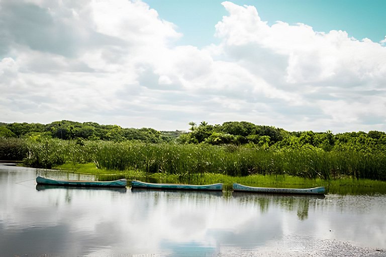 Paraiso na Praia do Forte Village.