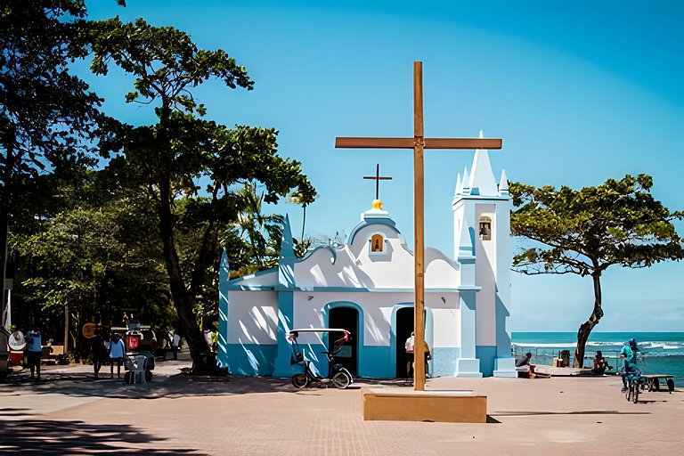 Paraiso na Praia do Forte Village.