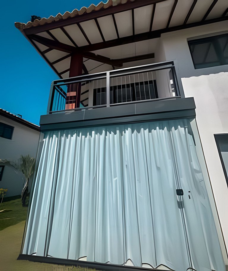 Paraiso na Praia do Forte Village.