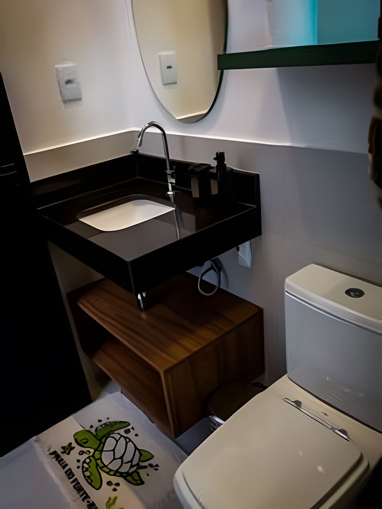 Paraiso na Praia do Forte Village.