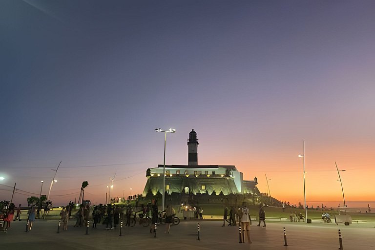 House Barra. 505 · Quarto e Sala Vista Mar na Barra