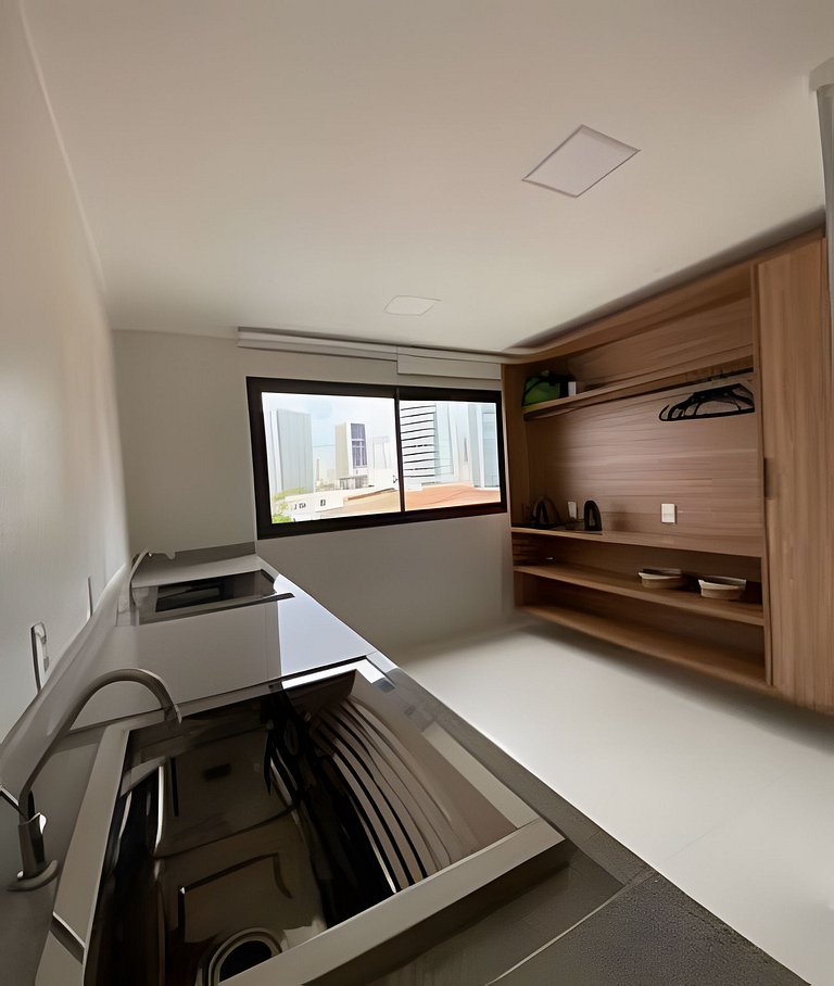 H.E 301 · Lindo Apt com Varanda - Caminho das árvores