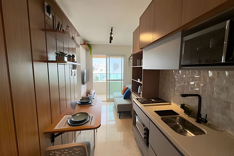 Smart sol 908 · Estiloso Apt 1/4 Costa Azul