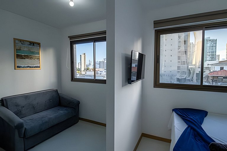 Novidade! 1/4 acolhedor no Centro de SSA