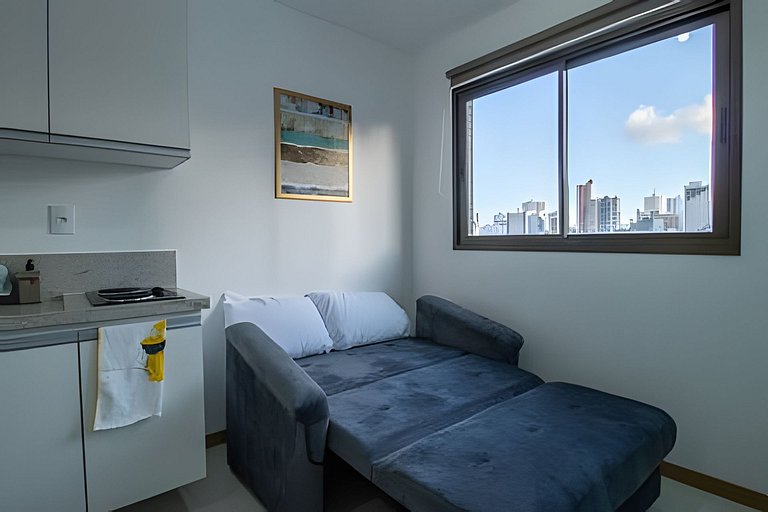 Novidade! 1/4 acolhedor no Centro de SSA