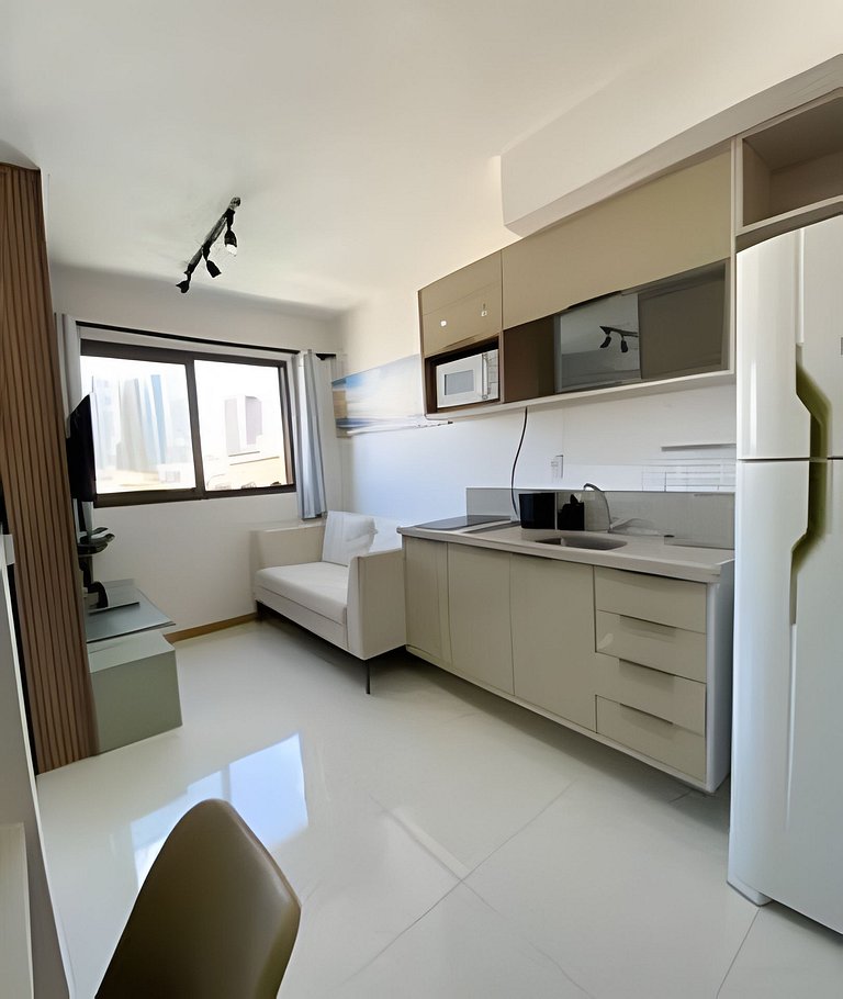 Apt quarto e sala - melhor localização de Salvador