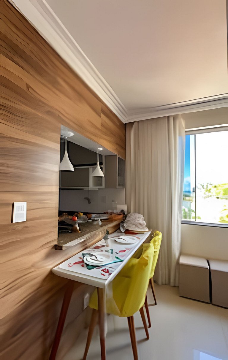 Sol e Mar - Apt no Rio Vermelho