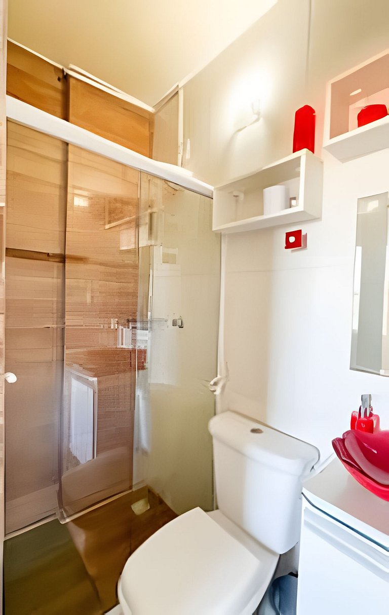 Sol e Mar - Apt no Rio Vermelho