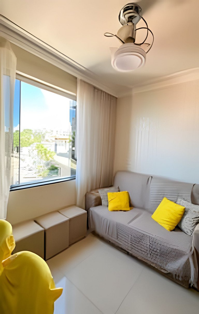 Sol e Mar - Apt no Rio Vermelho