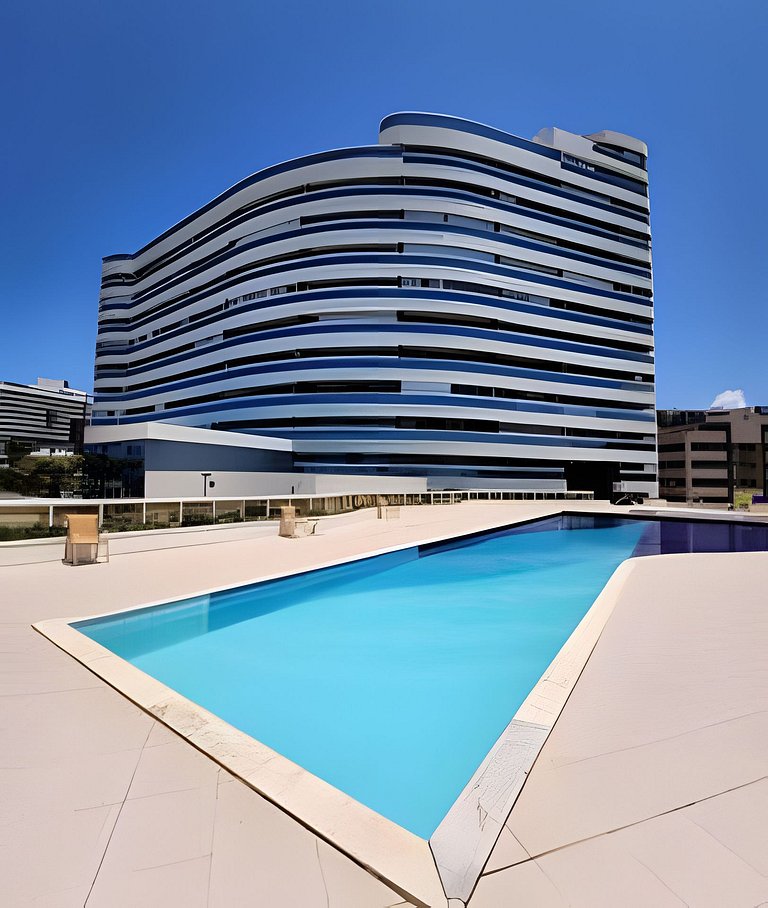 Encantador apt - Refúgio com Vista mar.