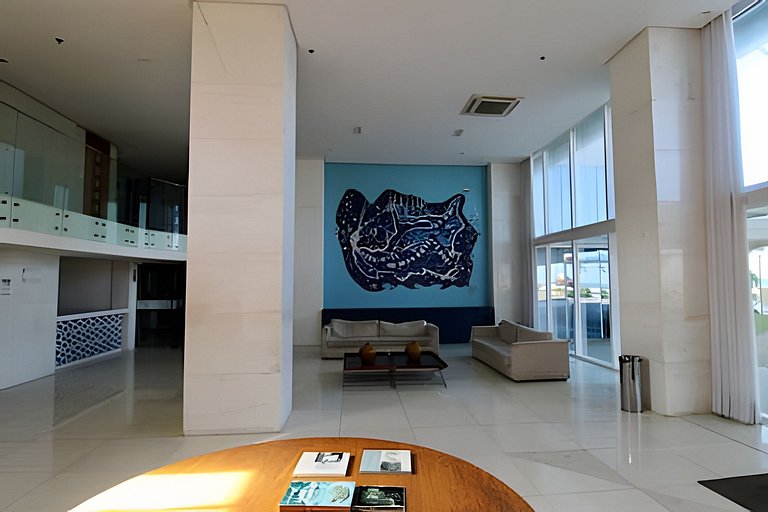 Encantador apt - Refúgio com Vista mar.