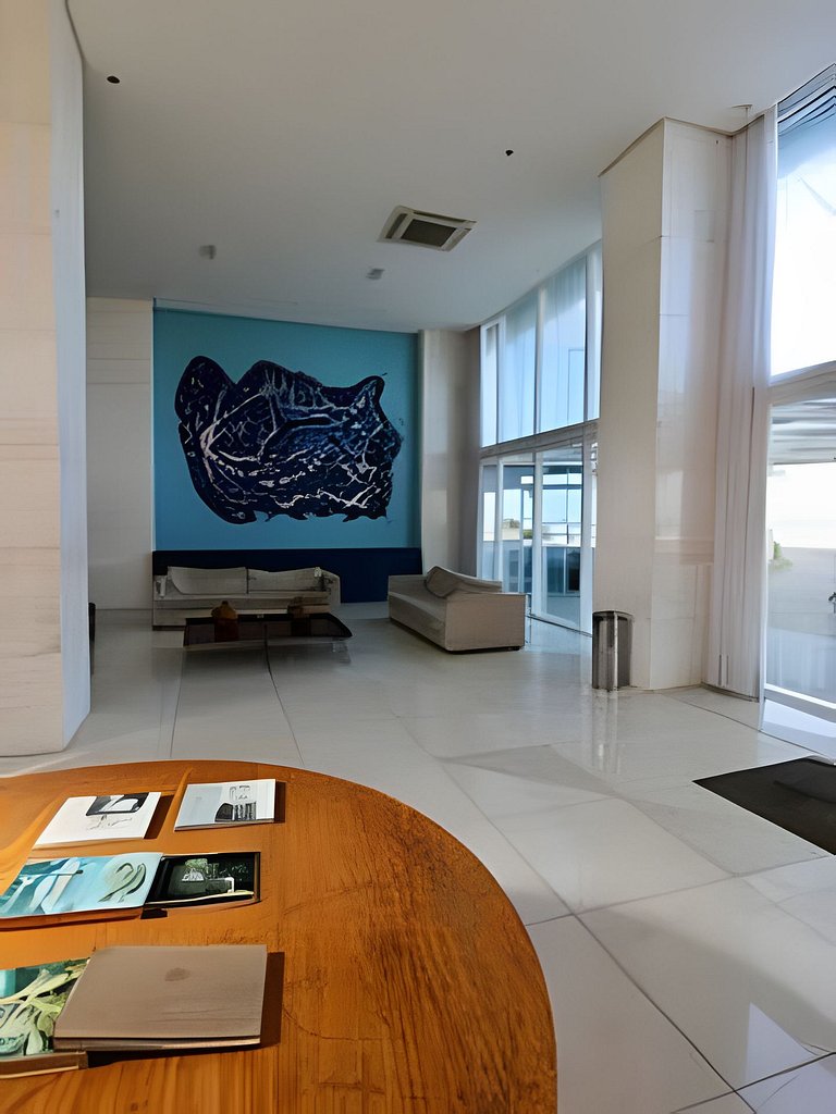 Encantador apt - Refúgio com Vista mar.