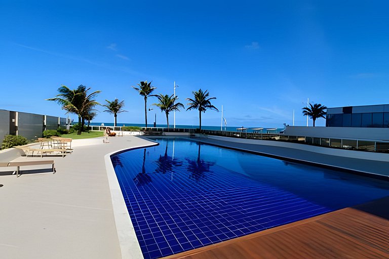 Encantador apt - Refúgio com Vista mar.