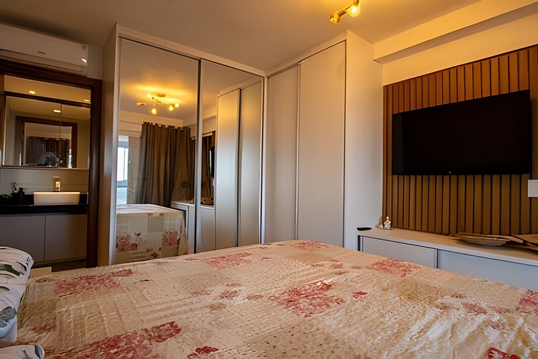 Encantador apt - Refúgio com Vista mar.