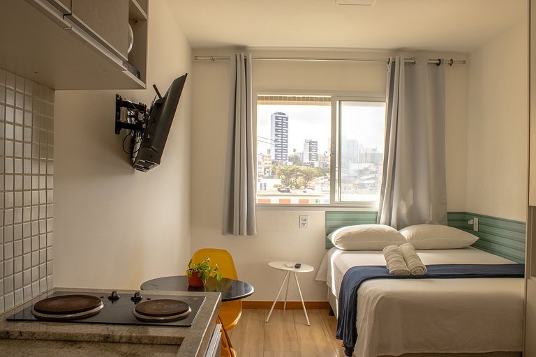 Studio: Aconchego Moderno em SSA