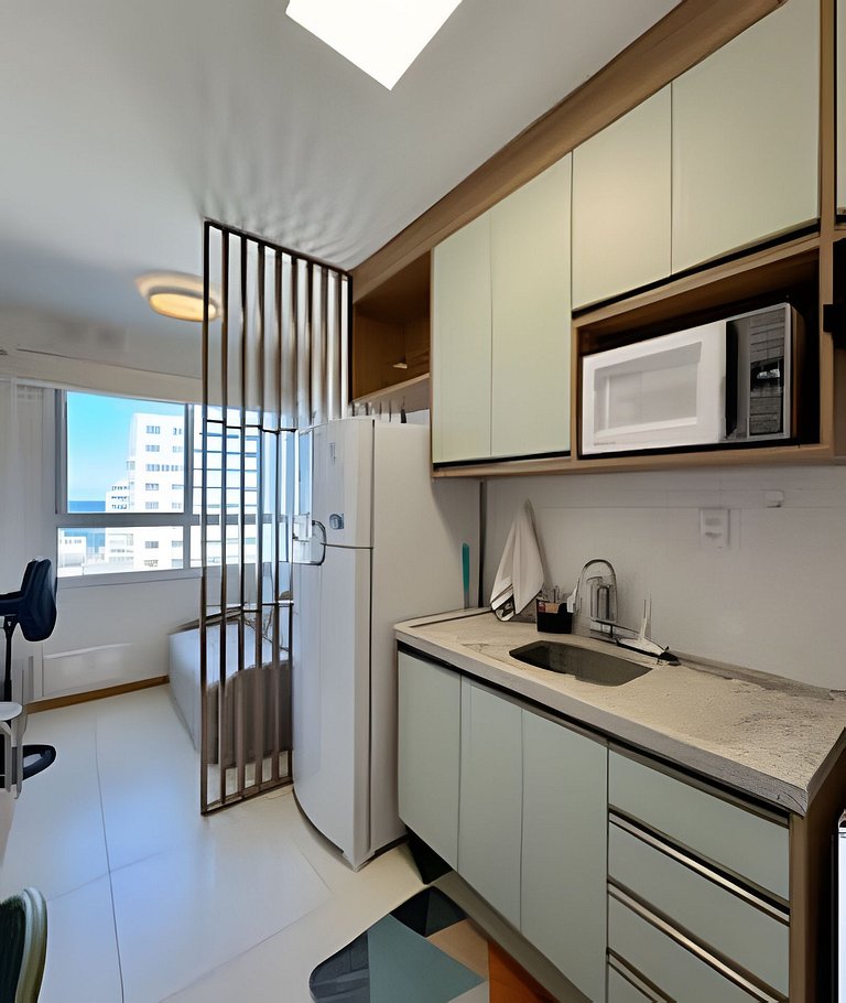 Vista Mar Apt na Orla em SSA