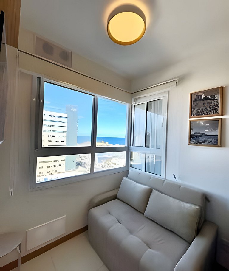 Vista Mar Apt na Orla em SSA