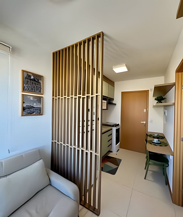 Vista Mar Apt na Orla em SSA