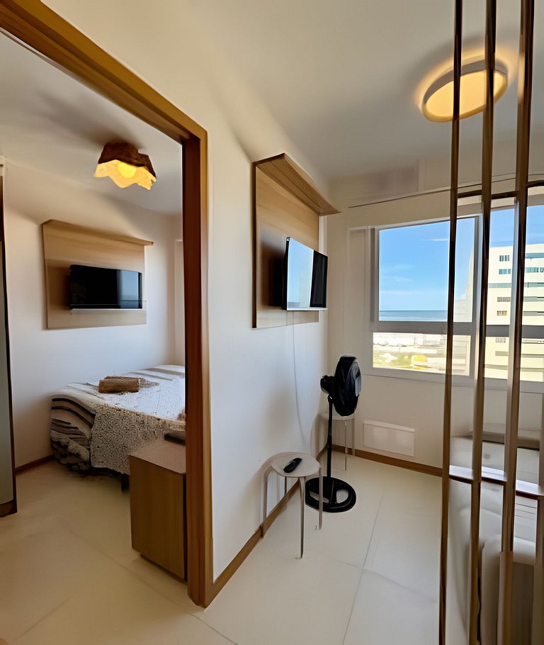 Vista Mar Apt na Orla em SSA