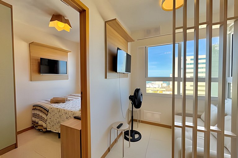 Vista Mar Apt na Orla em SSA