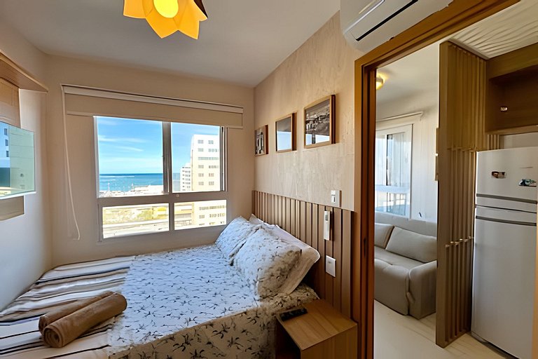 Vista Mar Apt na Orla em SSA