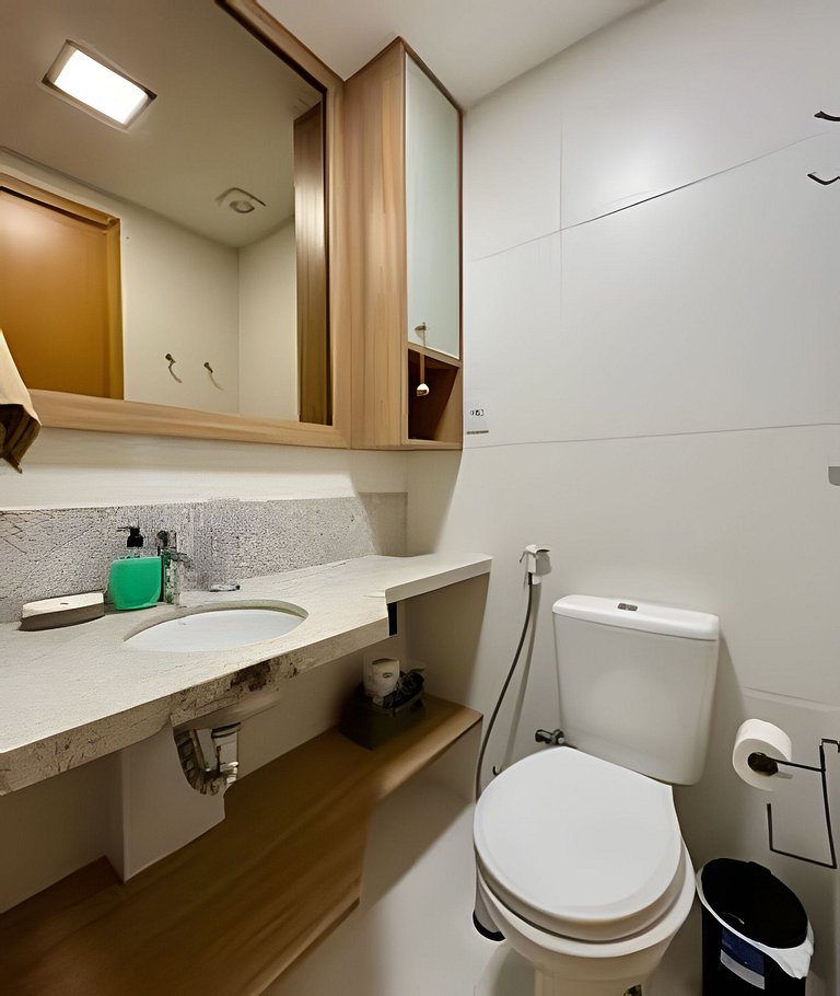 Vista Mar Apt na Orla em SSA