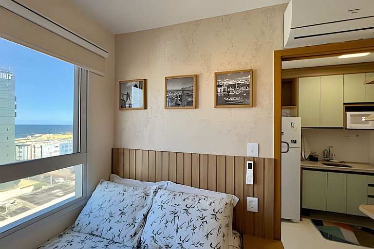 Vista Mar Apt na Orla em SSA