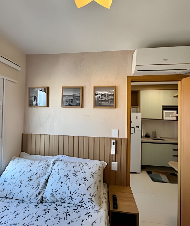 Vista Mar Apt na Orla em SSA