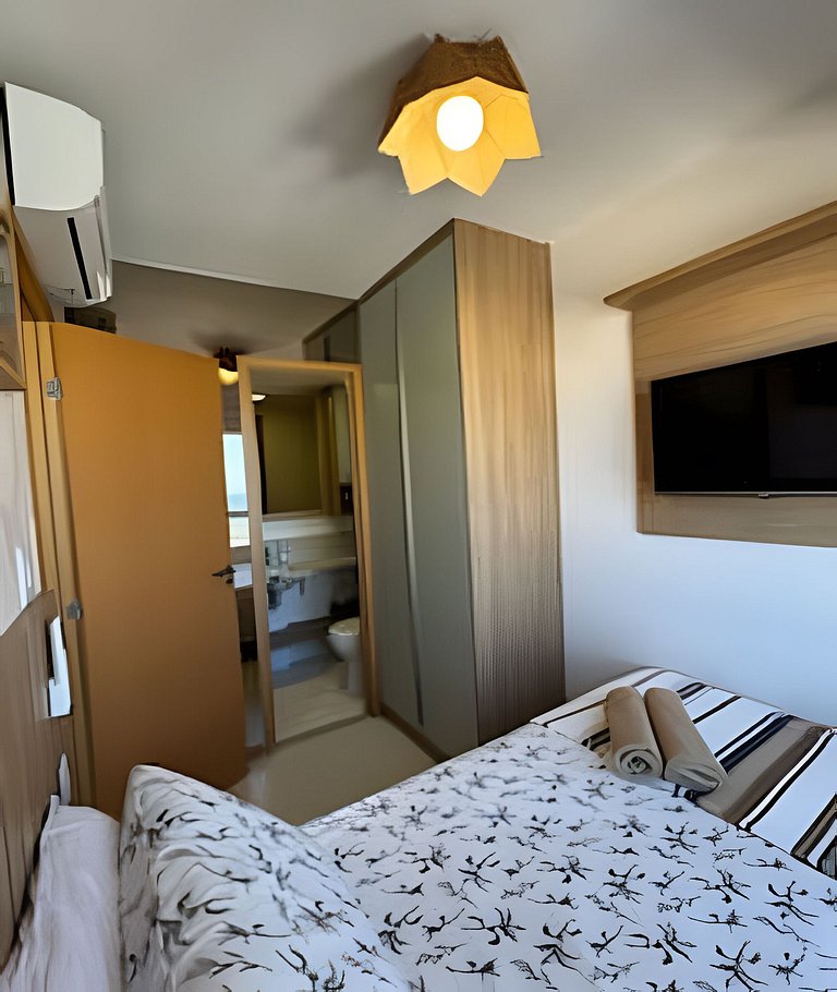 Vista Mar Apt na Orla em SSA