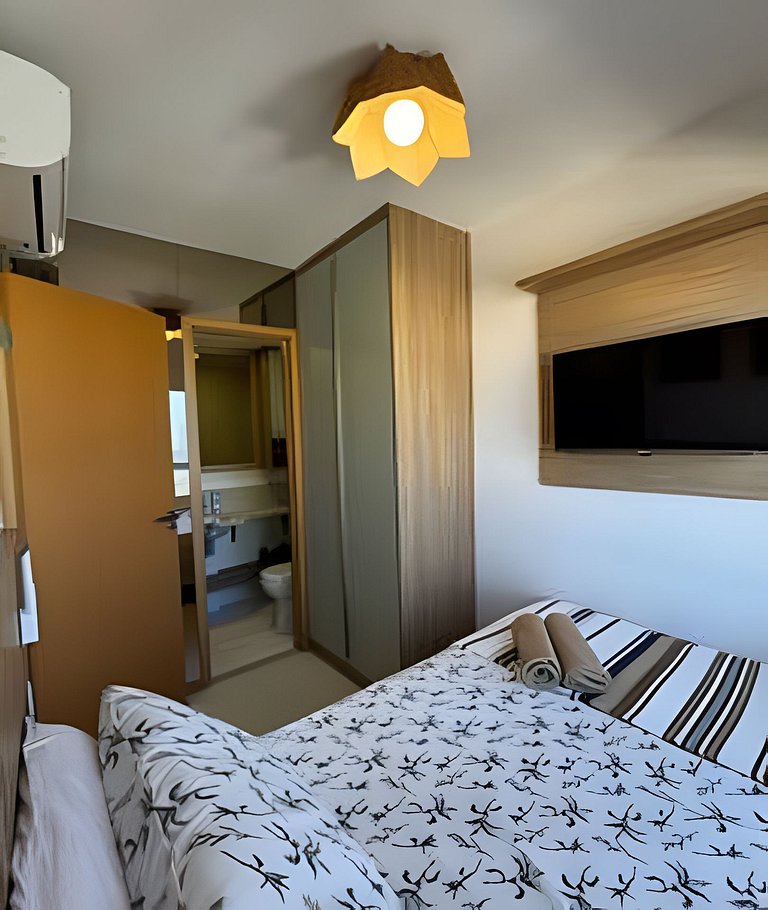 Vista Mar Apt na Orla em SSA