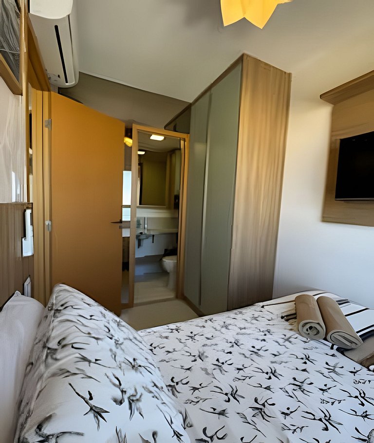 Vista Mar Apt na Orla em SSA