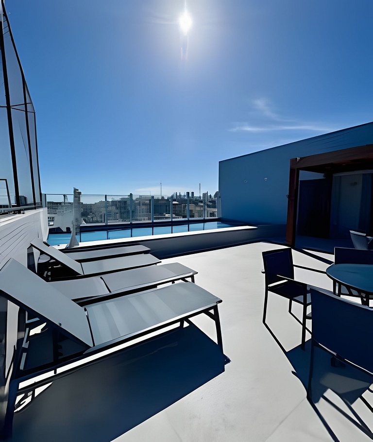 Vista Mar Apt na Orla em SSA