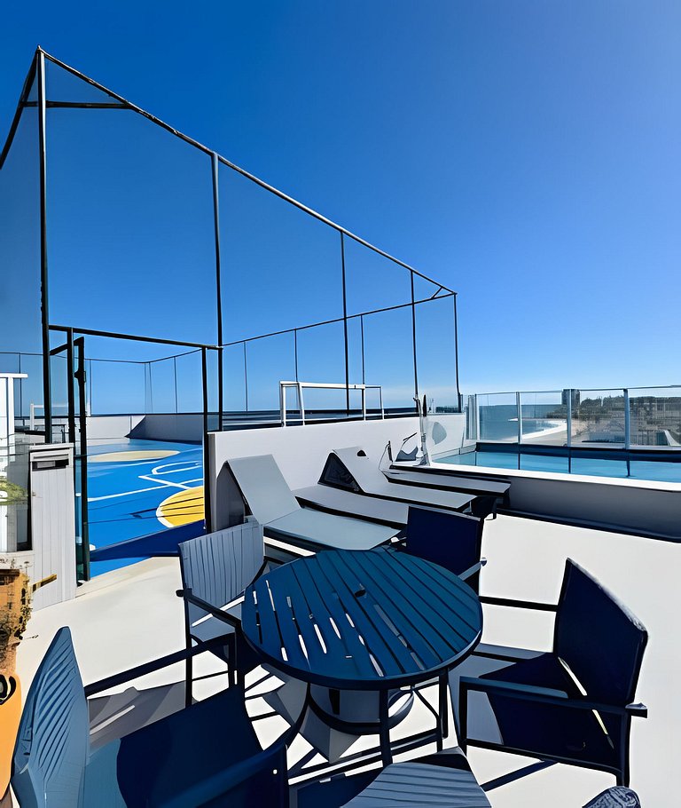 Vista Mar Apt na Orla em SSA