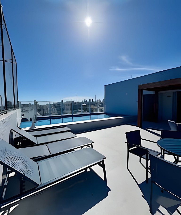 Vista Mar Apt na Orla em SSA