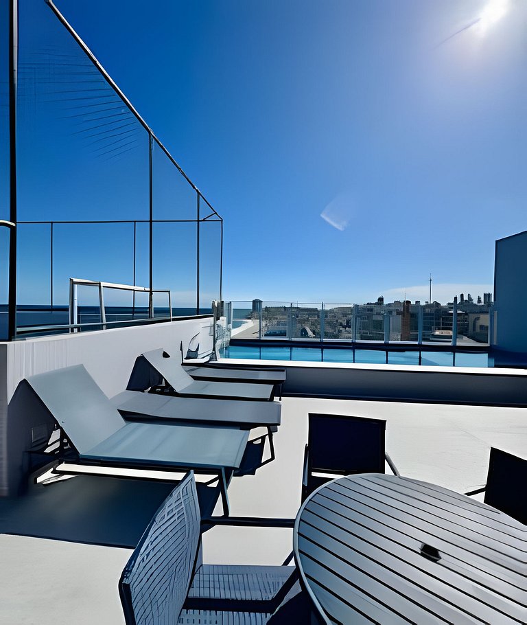 Vista Mar Apt na Orla em SSA