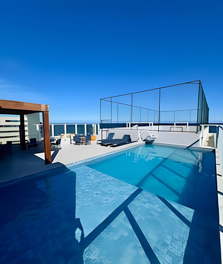 Vista Mar Apt na Orla em SSA