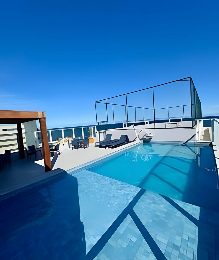 Vista Mar Apt na Orla em SSA