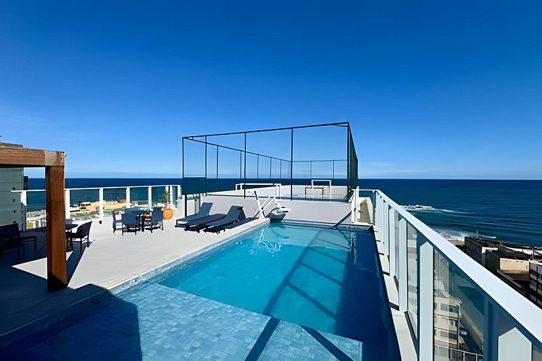 Vista Mar Apt na Orla em SSA