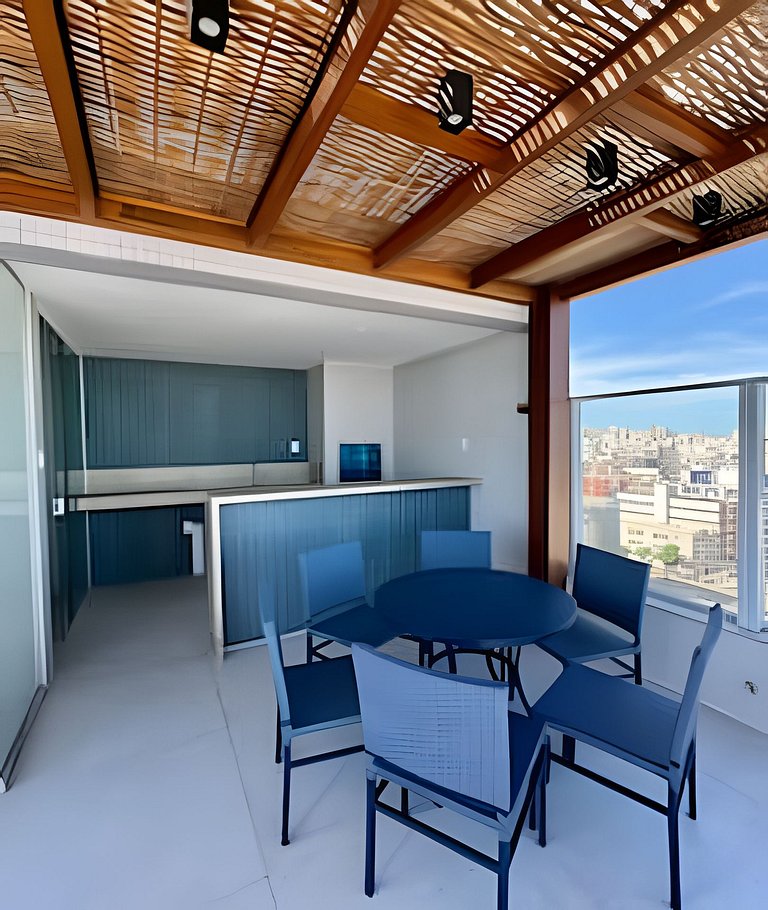 Vista Mar Apt na Orla em SSA