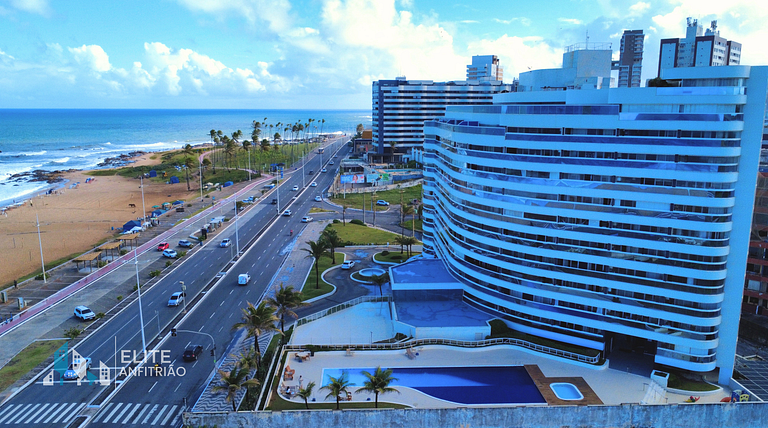 Encantador apt - Refúgio com Vista mar.