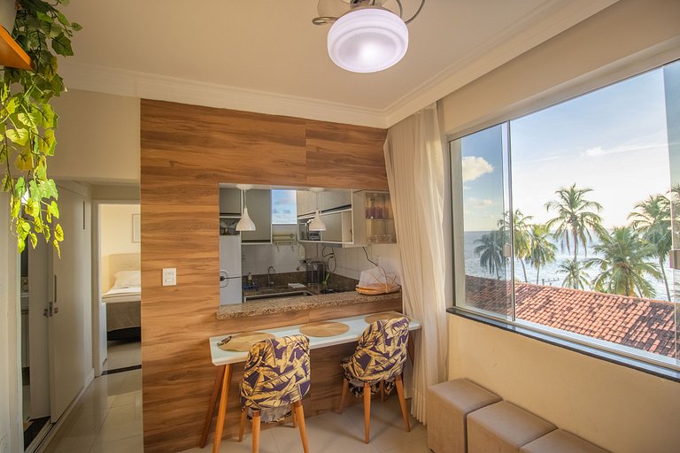 Sol e Mar - Apt no Rio Vermelho