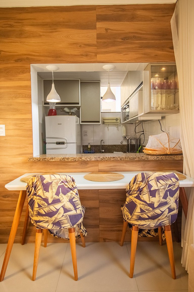 Sol e Mar - Apt no Rio Vermelho