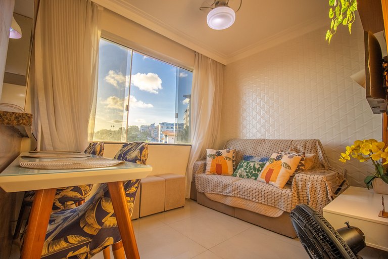 Sol e Mar - Apt no Rio Vermelho