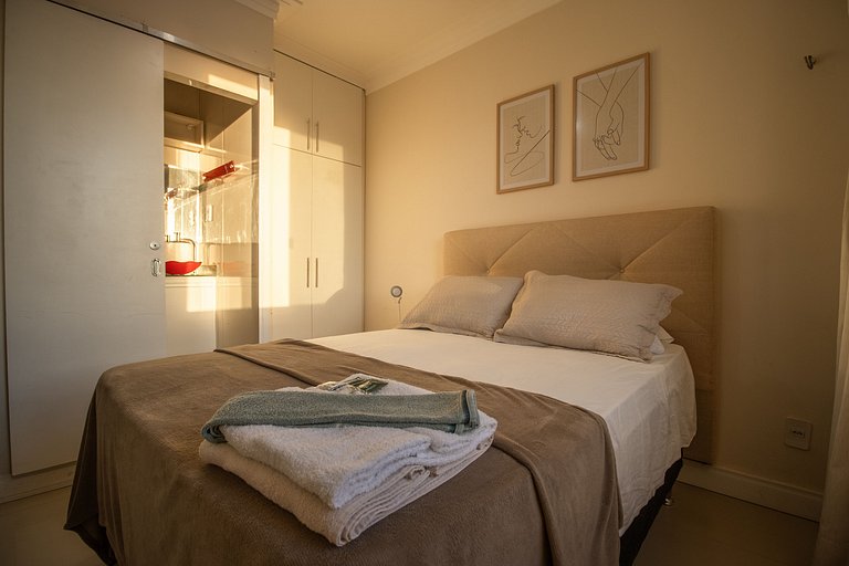 Sol e Mar - Apt no Rio Vermelho